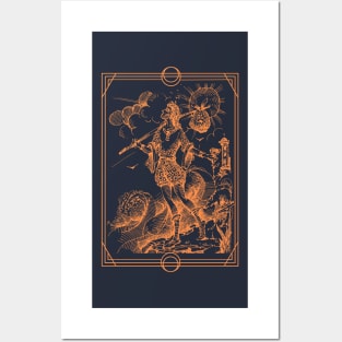 The Fool Tarot Card Posters and Art